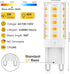 G9 LED Bulb Warm White 3W 3000K Non-Dimmable 30 Watt T4 Halogen Equivalent 120V No-Flicker Chandelier Lighting 400LM