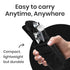 Zyrev ZetaLife Otoscope - Pocket Size Ear Scope with Light for Ear Infection Detection (Black Color)
