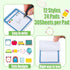 Yinder 24 Pads Teacher Sticky Notes, Cute Back to School Sticky Notes with Pencil, Ruler, Apple Shapes