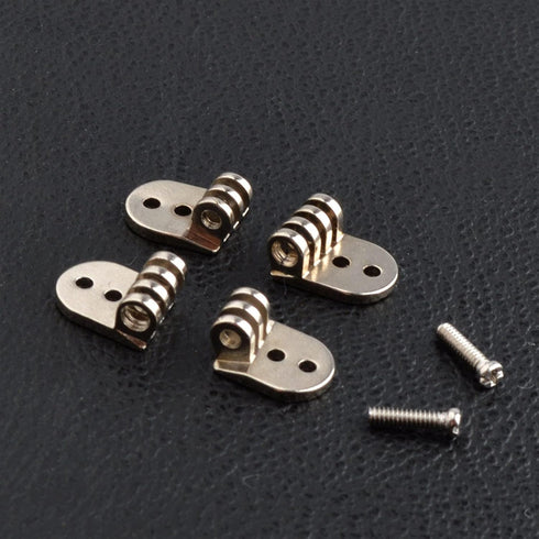 10 Sets Replacement Eyeglasses Hinge, Eyewear Accessories for Plastic, Wooden, and Sunglasses Frames