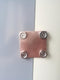 Magnetic Backing Copper Welding Spoon, Magnetic Copper Butt-Weld Backer Set with Hands-Replaceable Magnet Design