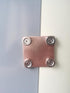 Magnetic Backing Copper Welding Spoon, Magnetic Copper Butt-Weld Backer Set with Hands-Replaceable Magnet Design