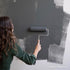 BACKDROP Premium Interior Paint Large Adhesive Paint Swatch NO CURFEW - Dark Gray With Cool Undertones 12" x 12"