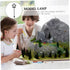 3 Pcs Street Light Model Mini Trains Landscape Lamp Model Outdoor Christmas Decorations Outdoor Lantern Miniature