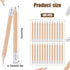 HB Wood Pencils, 100 Pack Mini Round Pencils for Preschoolers, Kids, Artists, Golf Pencils with Erasers, 4 Inch by NQEUEPN