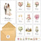 50 Pack Wedding Thank You Cards with Envelope, 10 Designs Notes Bulk