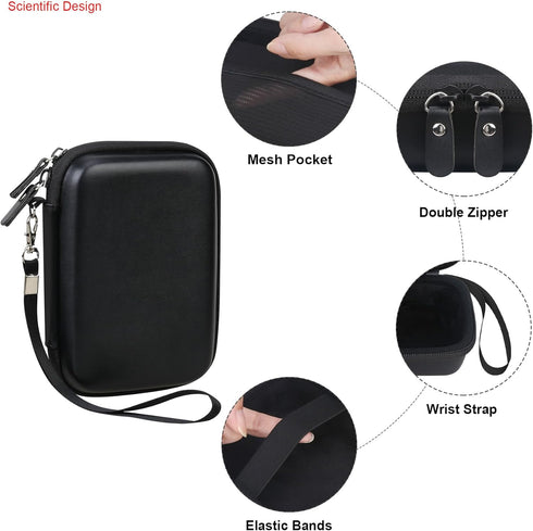 Carrying Case for NIIMBOT D11 Label Maker Machine, Portable Mini Bluetooth Label Printer Travel Bag