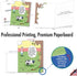 NobleWorks Jumbo Funny Birthday Card with Envelope (8.5 x 11 Inch) - Dog Humor Group Cartoon Card - Old Dog J3999BDG