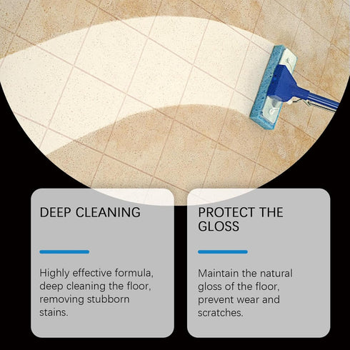 Generic 120ml (1pack) Cleaning Mop Soap Protects & Restores Floor Cleaner, Fresh Scent, Safe No Water Marks