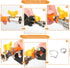 120PCS 11 Sizes Single Ear Hose Clamps, 304 Stainless Steel Stepless Cinch Rings Crimp Assortment Kit with Ear Clamp