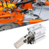 Walfront ALC Clamp Arm Lever Pneumatic Cylinder Double Acting Air Cylinder Without Magnetic Pneumatic Air Cylinders(ALC40), Cylinder
