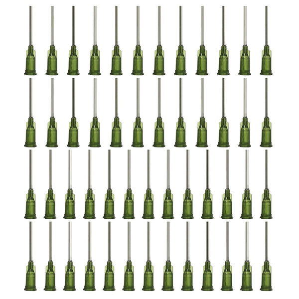PATIKIL Blunt Tip Dispensing Needles, 100 Pcs 1 Inch 14G Industrial Liquid Dispenser Needle for Refilling Liquid