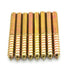 8 Pack 3/8-16 x 3 Inch Hanger Bolts, Double Headed Flat Hexagon Bolts for Wooden Joints