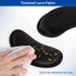 Canjoy Mouse Wrist Rest, 2 Pack Memory Foam Soft Fabric Pad Support Cushion with Anti-Skid Rubber Base