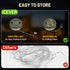 32.8FT 4 1 (10 Camping String Lights, in Rechargeable Waterproof Hanging Lamp Portable LED Light for Outdoor Camping