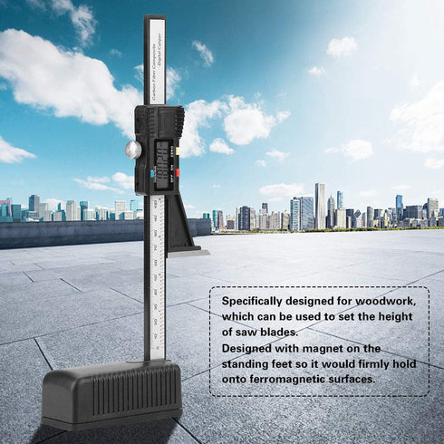 0-150mm Height Digital Height Aperture Depth with Magnetic Base