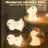 YunLone Dimmable 7 Kids Night Light Dinosaur Bedside Nursery Touch Lamp with Color Changing, Soft Squishy Silicone Cute