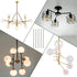 PATIKIL Rod,6 Set 12" M10 1mm Threaded Extension x Fine Thread Lamp Pipe with Lamp Pipe Nipple,Sloped Ceiling Adapter