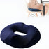 CCOCC Memory Foam Donut Seat Cushion Orthopedic Hemorrhoid Treatment Donut Pillow Office Chair Car Seat Massage Cushion