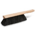 MARSHALLTOWN Beaver Tail Brush, Black Horsehair Fibers, 13 1/2 Inch Length, Masonry, Concrete, Made in the USA, 6517