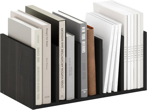 Furinno Hermite Desktop Bookshelf Storage Organizer for Home Office Supplies, Espresso