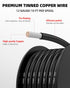 12 60ft, 12 6 10ft 200 NAOEVO Gauge Wire AWG Wire Colors Each Spool, Flexible Silicone Tinned Copper Electrical Cable