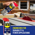 WD-40 Specialist Pack 11 OZ 10 OZ Silicone Lubricant Twin with Smart Straw, and Specialist Dry Lube with Smart Straw