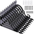 Cynquma 10 Pack Decorative Shelf Brackets,L Bracket for Shelves,7.4Inch Wall Mounted L Shape