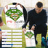 Deekin 60 Pack Magnetic Name Lineup Board Tabs, 2.36 x 0.51 Inches, White Magnetic Dry Erase Labels for Home Office
