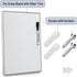 Mr. Pen Dry Erase Board, 14” x 11”, Magnetic White Board with Silver Aluminum Frame and Black Marker