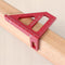 Imperial 3D Multi-Angle Measuring Ruler, 45/90 Degree Aluminum Alloy Protractor for Woodworking