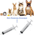 10 Pack 10ml/cc Large Syringe, No Needle, Plastic Liquid Small Syringes, Individually Wrapped for Science, Measuring,