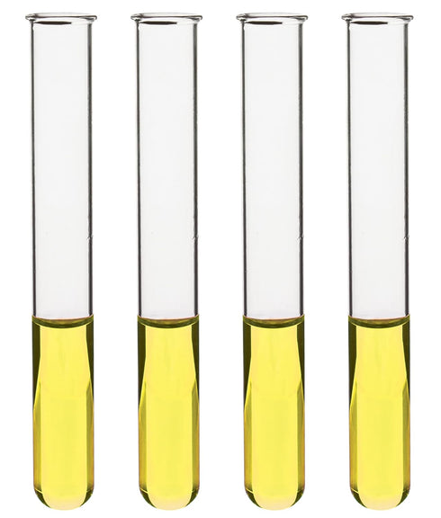 EISCO 5mL Test Tubes - Pack of 48 Borosilicate 3.3 Glass with Superior Heat & Chemical Durability, 3" Tall, 0.5"