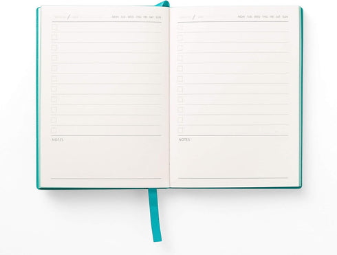 Daily to Do Checklist Notebook, Task Management Organizer Planner, Hardcover, A6 size, 4.1 x 5.8”, 110 Sheets