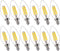 FLSNT 5000K Daylight B10 Dimmable LED E12 Candelabra Bulbs, 40W Equivalent LED