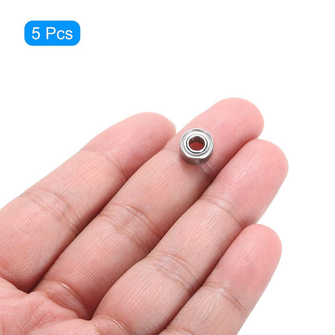 uxcell 5pcs 684ZZ Miniature Deep Groove Ball Bearings 4x9x4mm for Electric Motor, Home Appliances