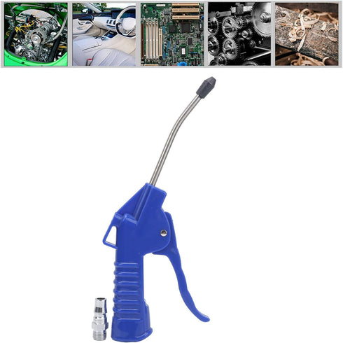 Air Blowing Dust Gun, Air Dust Removing Tool Air Compressors Gun Dust Blow Gun Rust-proof Powerful Blower for Clean Factory for Car Wash Industry