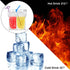 100 100 Pcs Drink Pouches with Straw Holes, Freezable Juice Pouches, Translucent Reclosable Zipper Plastic Pouche Drink