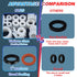 24 Sizes Plumbing Washers Assorted Kit, 160 PCS Garden Hose Rubber Washers & Shower Head Seals