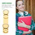 Uonlytech Notebook Binder, 2 Binder Clips, Ring Clip, File Holder, Spine Bar, Binding Combs, Metal Detachable