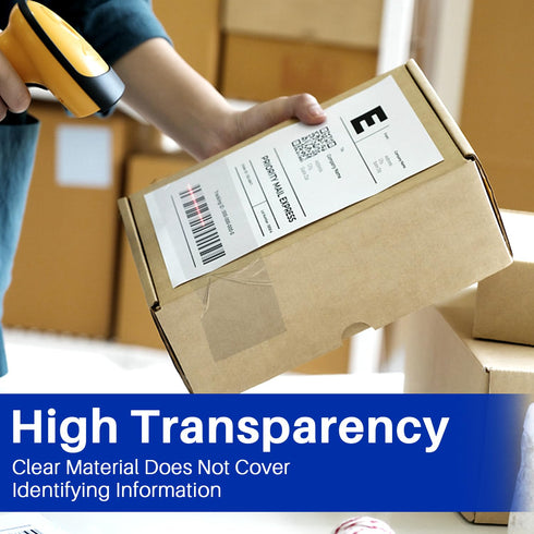 Clear Packing Tape, 24 Rolls Heavy Duty Packaging Tape with Dispensers, 2" x 65 Yards Per Roll, 1560 Total Yards