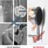 YOHOM Suction Cup Toilet Paper Holder Bathroom Hooks for Towel Wall Mounted Toilet Roll Holder Tissue Paper Towel