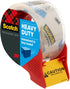 Scotch Heavy Duty Shipping and Moving Packing Tape, Clear, 1.88 in. x 38.2 yd., 1 Tape Roll with Dispenser