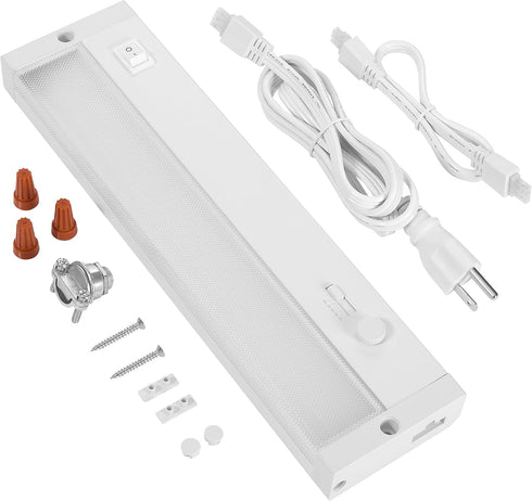 12 Dimmable, 500 5 2700K/3000K/3500K/4000K/5000K, Maxxima in. LED Under Cabinet Lighting, Linkable, Hardwired or Plug