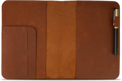 Premium A5 Diary Cover, Elegant Leather Journal Protector, Refillable & Stylish Notebook Cover, Handmade Classic A5