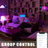 Homevenus HVS Smart Light Bulbs, 9W Equivalent 60W A19 E26 RGBW Color Changing, Music Sync, 2 Pack