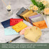 YOKIVE 50 Pack Mini Envelopes, Heart Shaped Clasp | Small Gift Card Holder for Weddings Parties