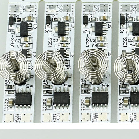 generic Dimmer Capacitive Touch Sensor Switch Spiral Spring Switch Suitable for Control Switch, Smart Home Light Strip