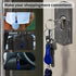 2 T-carbon Pcs Real Glass Fiber Shopping Cart Trolley Tokens,Cart Keychain for Convenient Shopping,Key Ring Quarter
