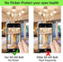 6W A15 LED Bulb, 60 Watt Incandescent Equivalent, 550 LM, E26 Base, 2700K Warm White, Non-Dimmable, 6 Pack